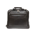 Alastar Laptop Briefcase w/ Front Organizer - Midnight Black